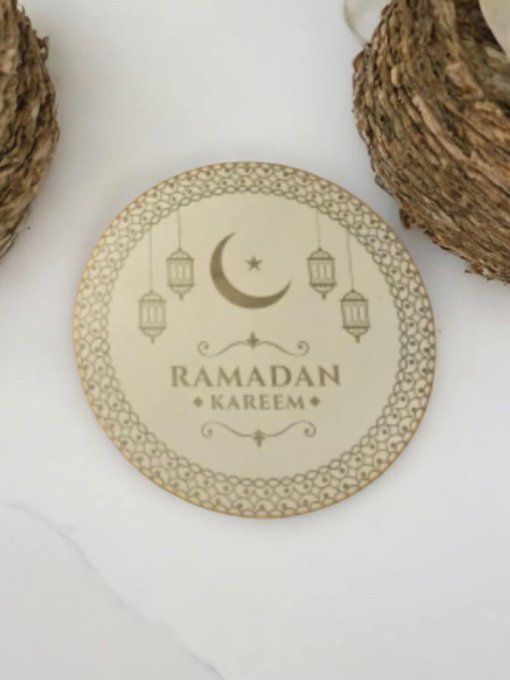 Miroir gravé Ramadan