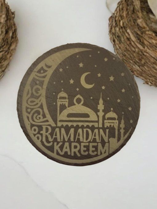 Ardoise gravée Ramadan